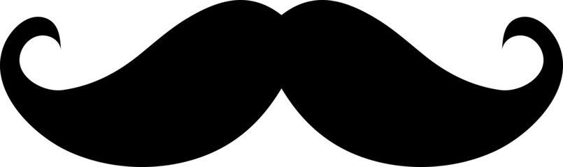 Fototapeta premium Mustache icon