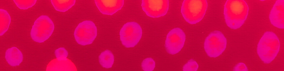 Texture Polka Dots. Red Dot Paint. Orange Dot