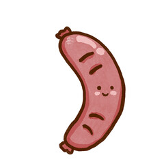 sausage cartoon