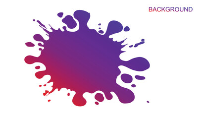 Obraz premium ink splashes