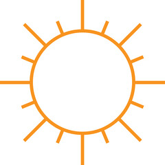 Sun icon