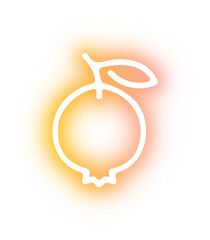 Collection of Fruit neon