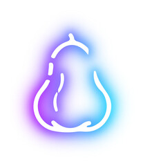 Collection of Fruit neon