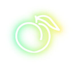 Collection of Fruit neon