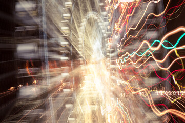 Fototapeta premium Light, lightning, movement