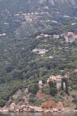 Obraz premium The Skete of Saint Anne is a skete built on Mount Athos