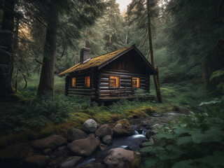 cabin in the woods