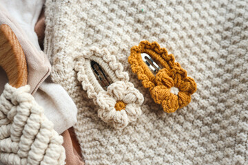 Baby accessories for newborns, handmade