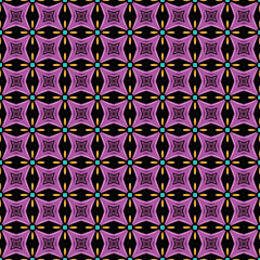 Seamless Banner Symmetry Frame Classic Shape Print Template Modern Fashion Beautiful Luxury Decorative Geometric Retro Art Vintage Black Texture Design Wallpaper Textile Fabric Background Pattern.