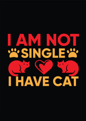 Cat T-shirt Design