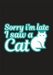 Cat T-shirt Design
