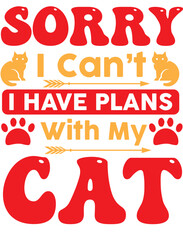 Cat T-shirt Design