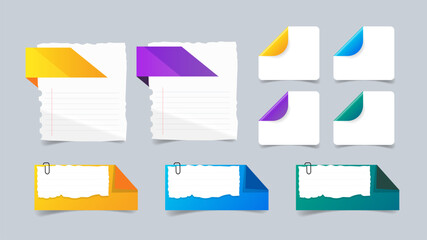 Set of modern infographic elements vector