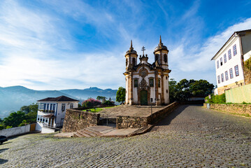 Church of Saint Francis of Assisi, Ouro Preto, Minas Gerais, Brazil