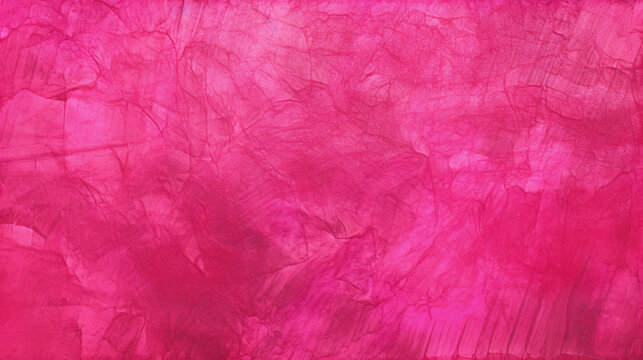 Hot pink felt texture abstract art background. Colored fabric