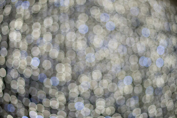 Bokeh Christmas Lights White 