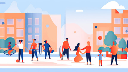 A community playground