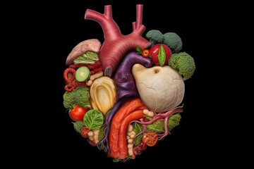 Healthy Heart with Fruits and Veggies