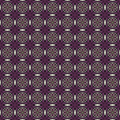 Seamless Ancient Design Vintage Art Textile Cover Print Classic Graphic Card Tile Retro Wallpaper Repeat Geometric Decorative Backdrop Fashion Fabric Background Decoration Floral Texture Pattern.