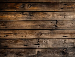 Obraz premium Wooden Board Background. Rustic, Farmhouse, Planks. Generative AI