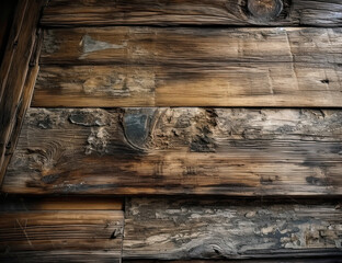 Wooden Board Background. Rustic, Farmhouse, Planks. Generative AI
