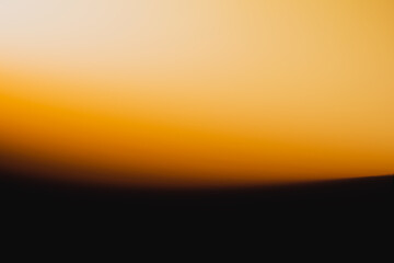 Yellow abstract effect on black background. Illustration