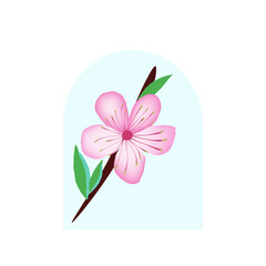 Sakura cherry blossom flower design