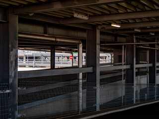 Einfahrt zum Parkdeck