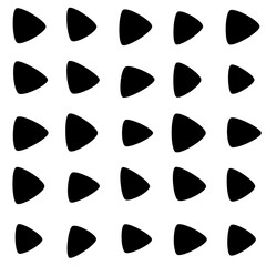 Set of 25 modern vector abstract art blob shapes with 3 points. Known as blotch shapes, liquid organic elements, pebble drops blob silhouettes and splashes. Use as pattern background.
