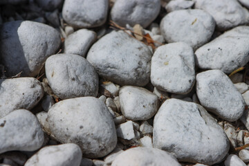 pebbles on the beach