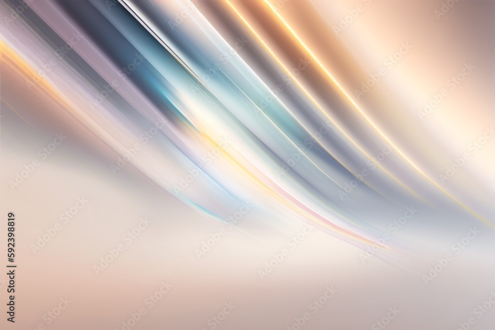 Poster abstract background with lines generated ai