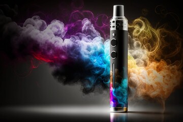 Electronic cigarette, veiper, smoke, Generative AI, e-cigarette, vaping, vape juice, nicotine