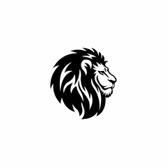 MODERN HEAD LION VECTOR ILLUSTRATION 