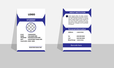 Student Id Card Template