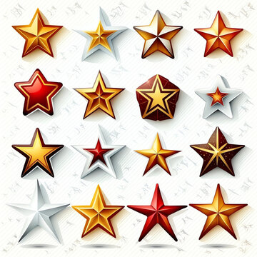 Staricons generated by AI