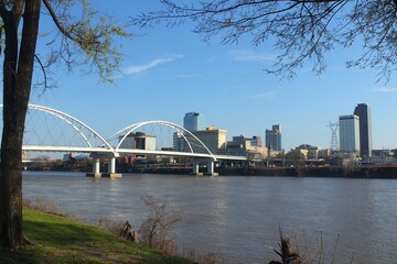 Fototapeta premium The Cityscape of Little Rock, Arkansas