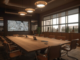 Meeting raum in modernem Büro