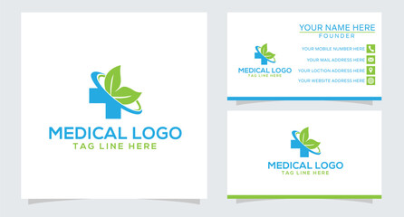 medical leaf logo