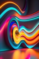 abstract rainbow background