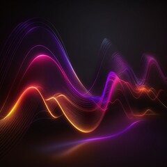 neon color abstract background