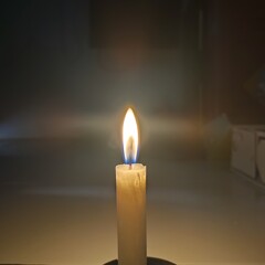 candle in the dark