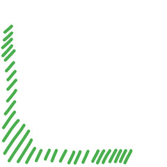 Fototapeta premium corner border