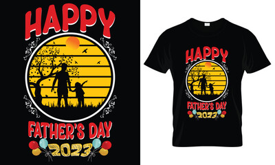 Happy  Father’s Day, you are my Hero T-shirt Design. Father's day t-shirt design, dad day t-shirt design, papa's t-shirt design. Father's day shirt design, happy father's day t shirt, father-daughter,