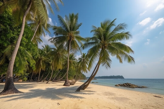 paisagem praia linda tropical 