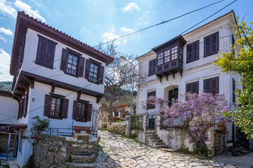 Sirince Village street view in Turkey