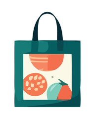 shopping bag with Organic food