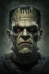 The Monster of Frankenstein. Generative AI	
