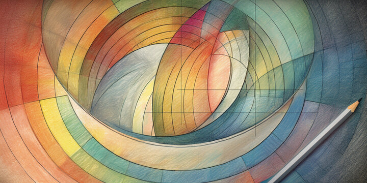 abstract background with circles 1