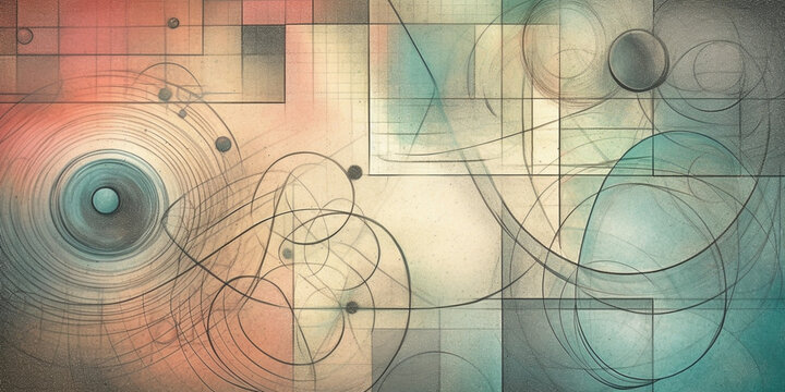 abstract background with lines