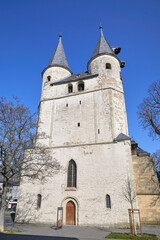 Fototapeta na wymiar Kirche St. Jakobi in Goslar, Norddeutschland, Niedersachsen.